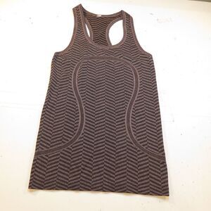 LULULEMON YOGA GYM WORKOUT RUN RUNNING TANK TOP T SHIRT Womens 4 ( S ) Purple